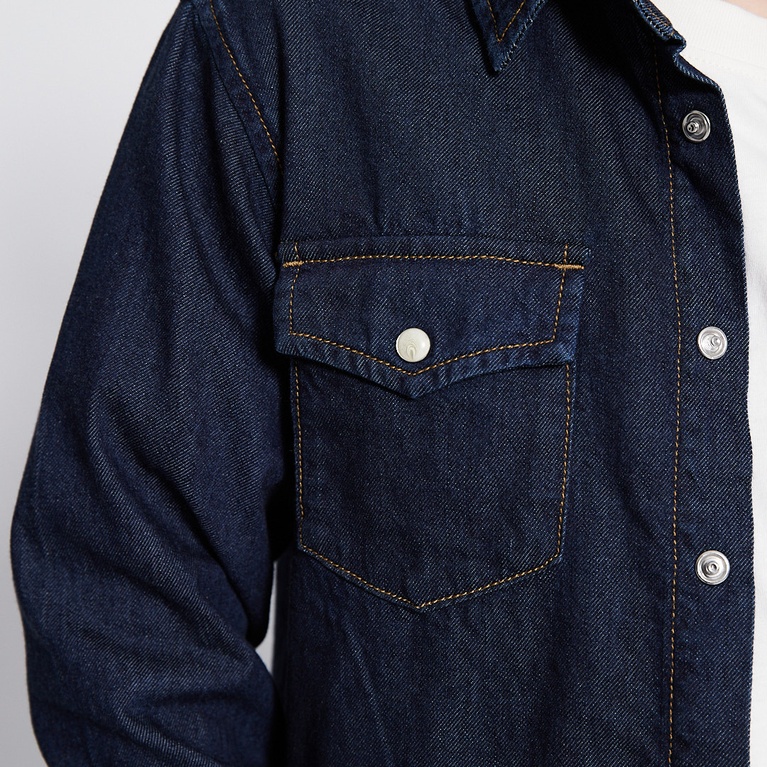Denim shirt "Clint star" Rinse